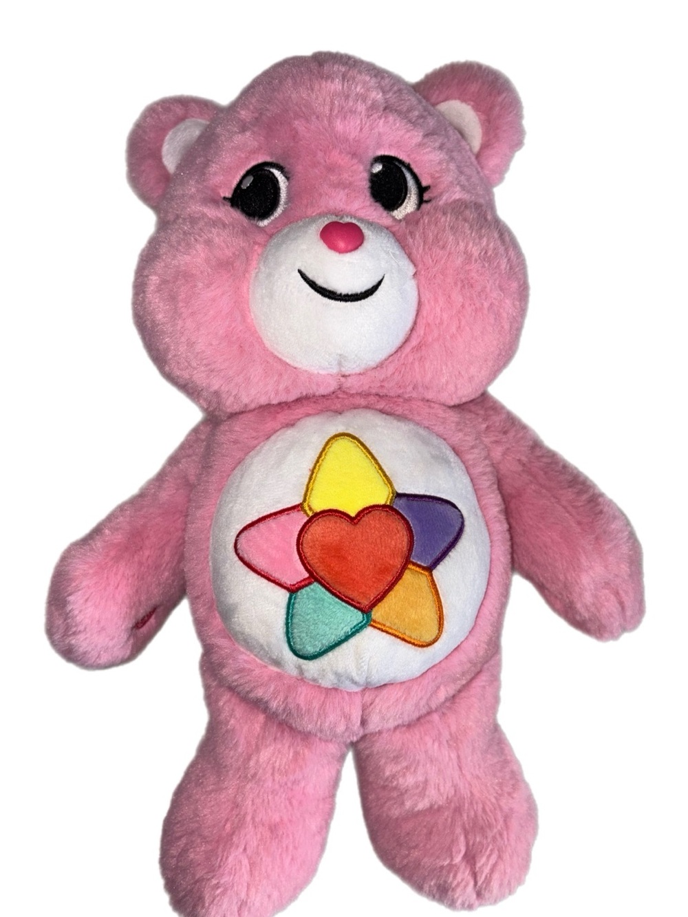 Care Bears All My Heart Bear Pink 14" Plush Stuffed Animal Unlock The Magic